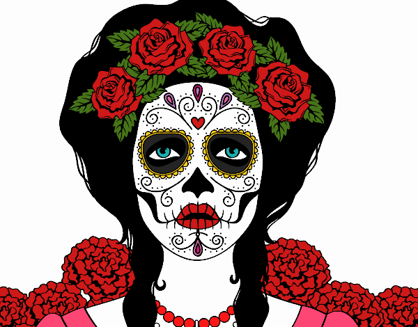 Mujer calavera mejicana