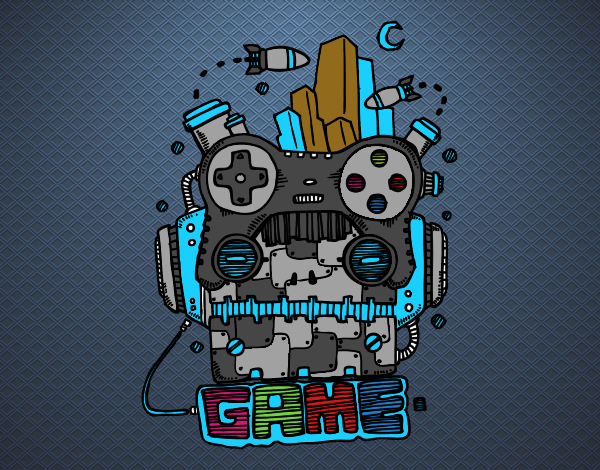 el robot gamer