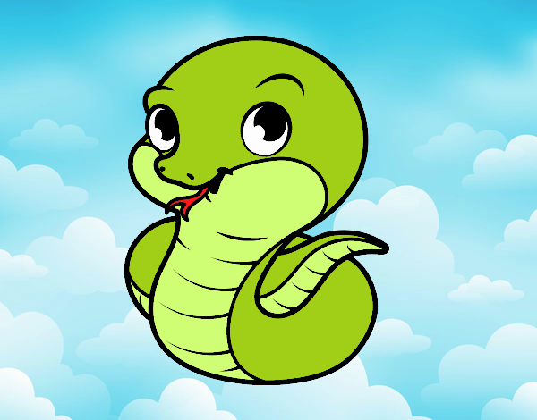 serpiente bebe