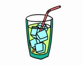 Un vaso de refresco