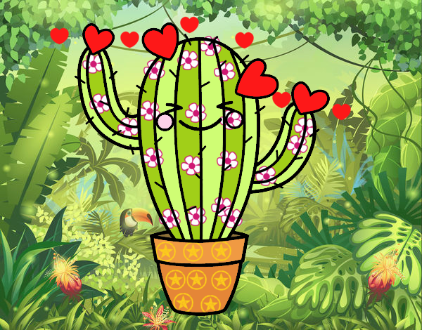 Cactus corazón