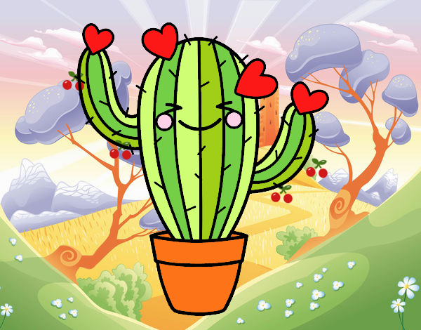 Cactus corazón