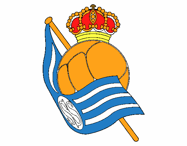 Escudo de la Real Sociedad de Fútbol