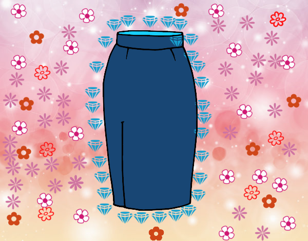 Falda de tubo