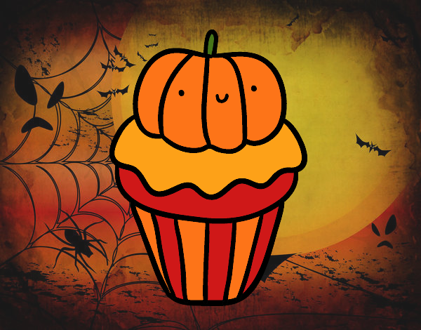 Halloween cupcake