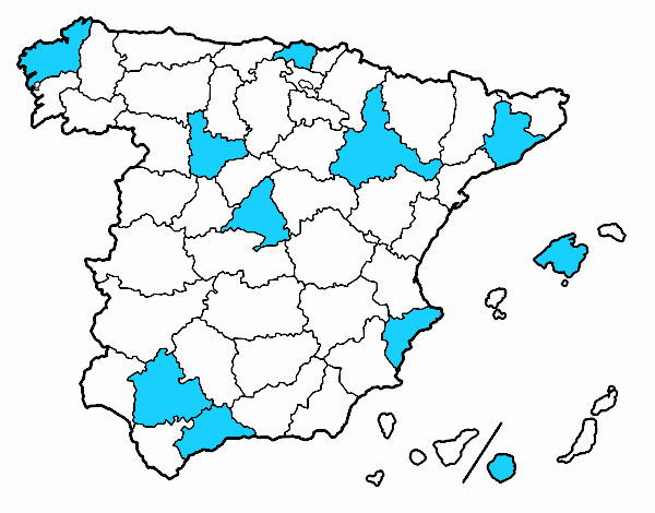 Las provincias de España