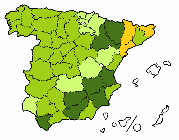 Las provincias de España