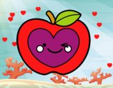 Manzana corazón