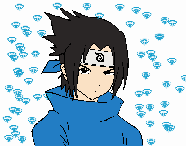 Sasuke enfadado