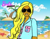 Barbie con gafas de sol