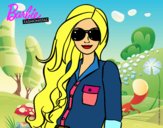 Barbie con gafas de sol