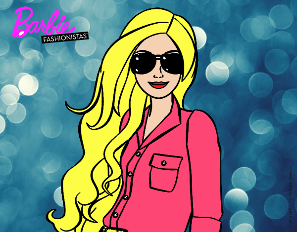 Barbie con gafas de sol