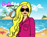 Barbie con gafas de sol