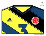 Camiseta del mundial de fútbol 2014 de Colombia