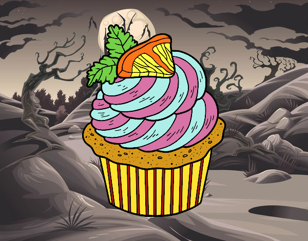 Cupcake de limón