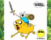 Jake y Finn al ataque