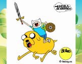 Jake y Finn al ataque