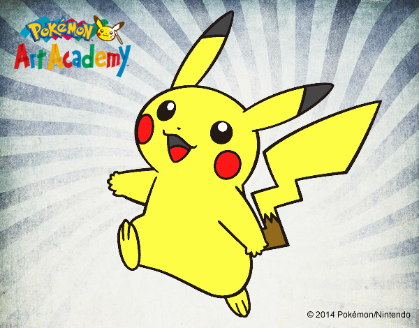 Pikachu en Pokémon Art Academy