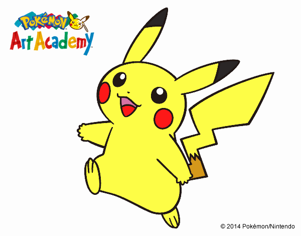 Pikachu en Pokémon Art Academy