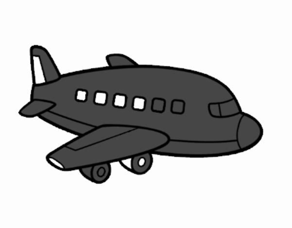 Un avión de pasajeros