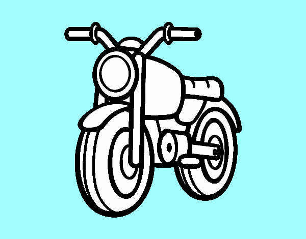 Un ciclomotor