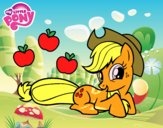 Applejack y sus manzanas