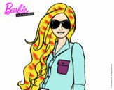 Barbie con gafas de sol