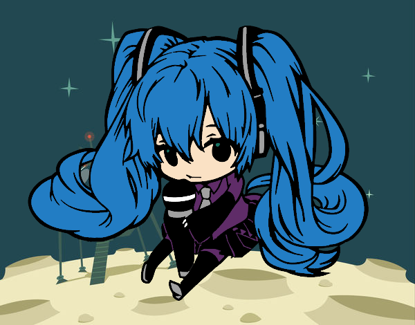 Miku Chibi vocaloid