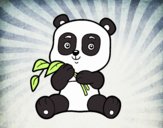 Un oso panda