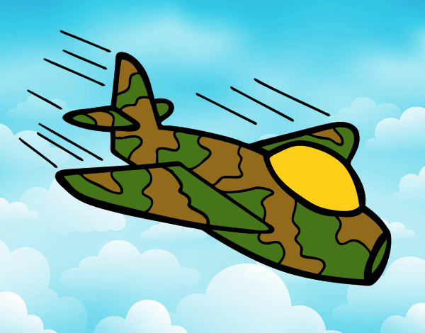 Avión de camuflaje