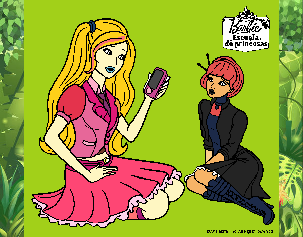 barbie y su amiga sin internet