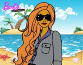 Barbie con gafas de sol