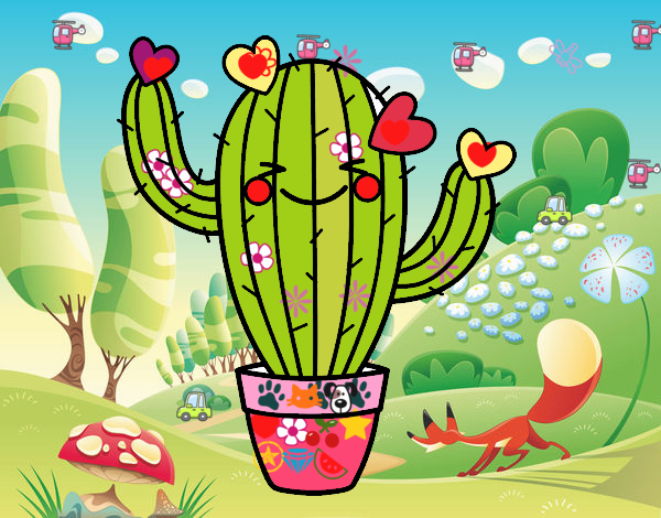 Cactus corazón