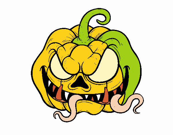 Calabaza terrorífica