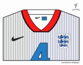 Camiseta del mundial de fútbol 2014 de Inglaterra