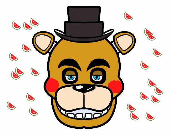 Cara de Freddy de Five Nights at Freddy's