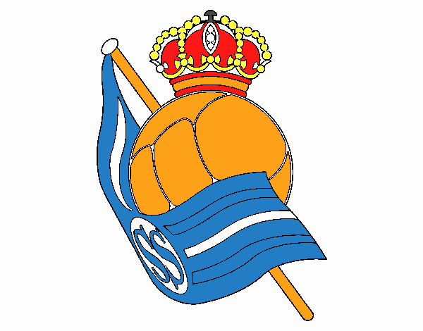 Escudo de la Real Sociedad de Fútbol