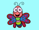 Mariposa sonriente