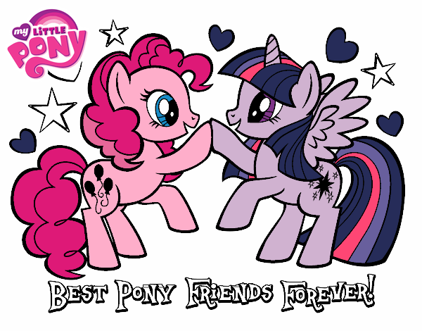 Mejores Pony Amigas para siempre