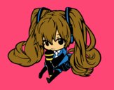 Miku Chibi vocaloid