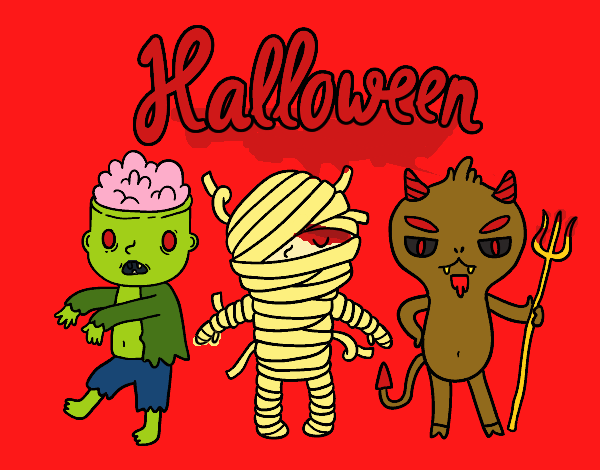 Monstruitos de Halloween