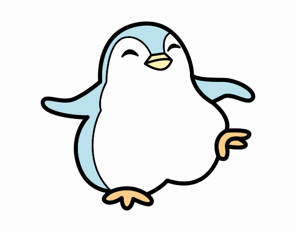 Pingüino bailando