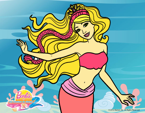 Barbie Sirena con corona