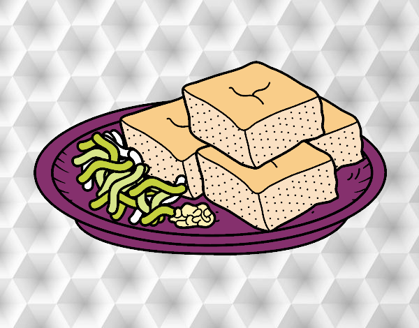 Tofu con verduras