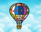 Un globo aerostático