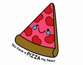 You have a pizza my heart