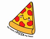 You have a pizza my heart