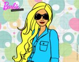 Barbie con gafas de sol