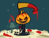 Calabaza de Halloween mortífera