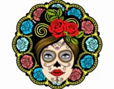 Calavera mejicana femenina